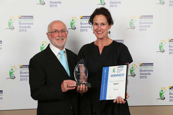 Salt 2015 Regional Business Award Winner