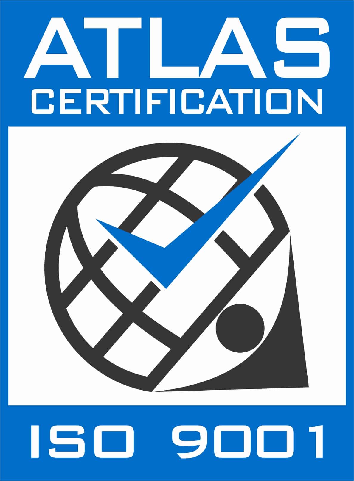 Logo Atlas Certification ISO9001 2015