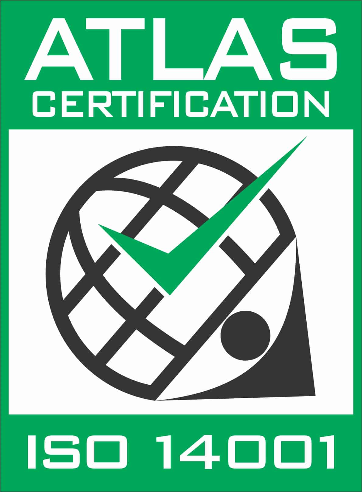 Logo Atlas Certification ISO14001 2015